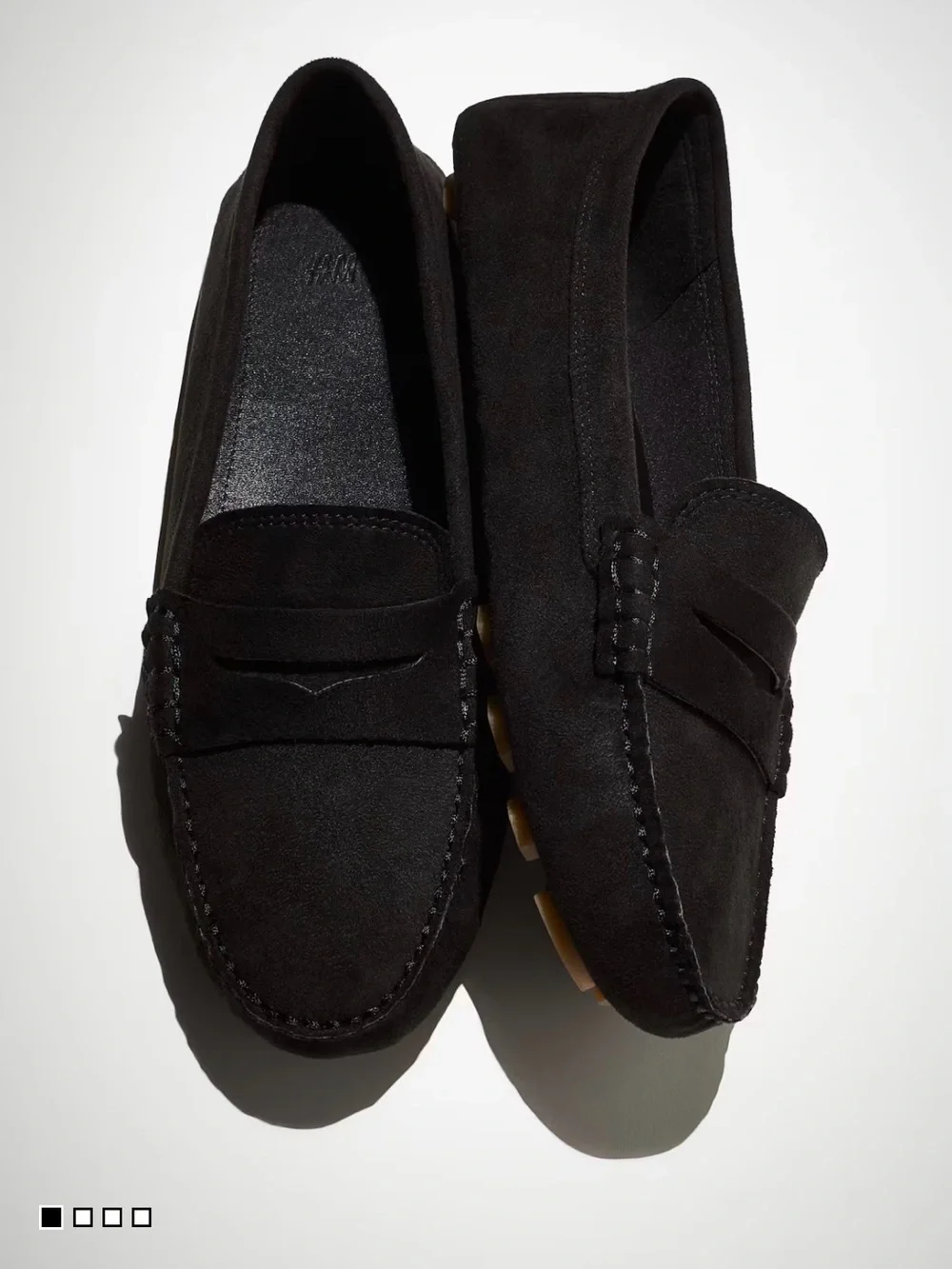 H&M women’s napped driving loafers